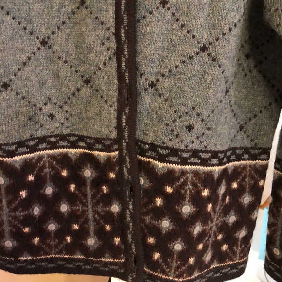Frost wool/acrylic cardigan.  Size M - Picture 3 of 8